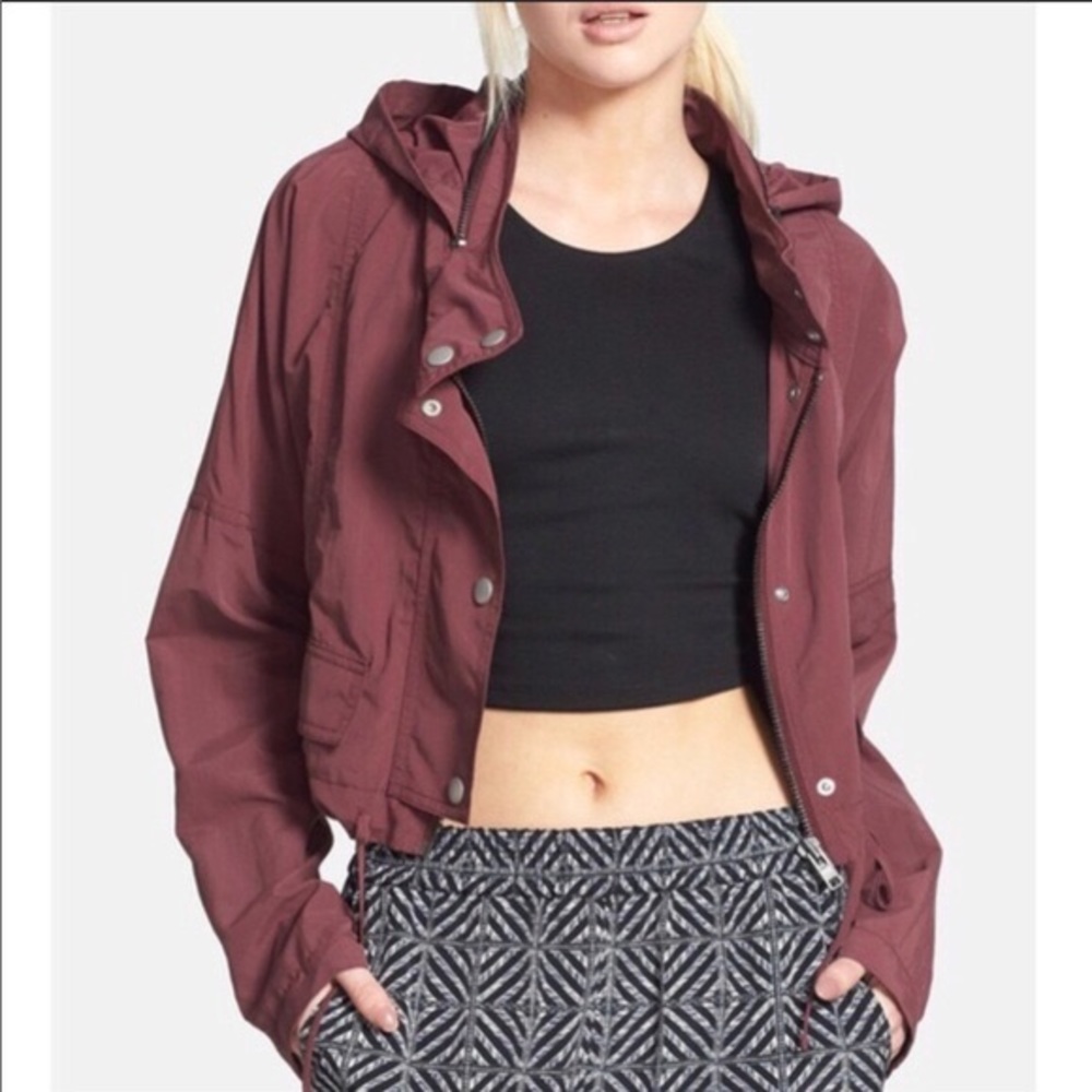 NEW Tildon Crop Anorak Rain Jacket